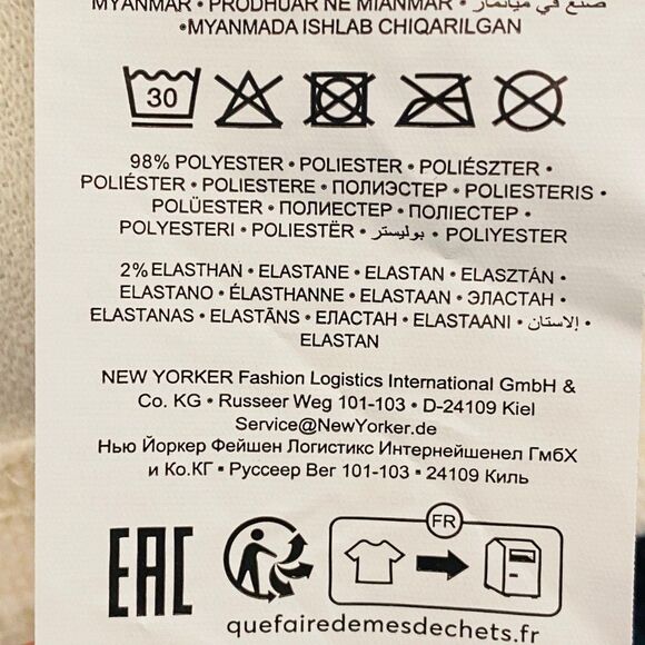 NWT Icono Regular Fit Textured Knit Short Sleeve Polo Shirt Off White Small - Picture 7 of 7